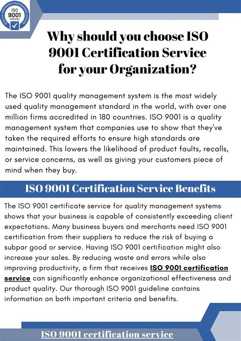 Why Choose ISO 9001 Certified Manufacturers 